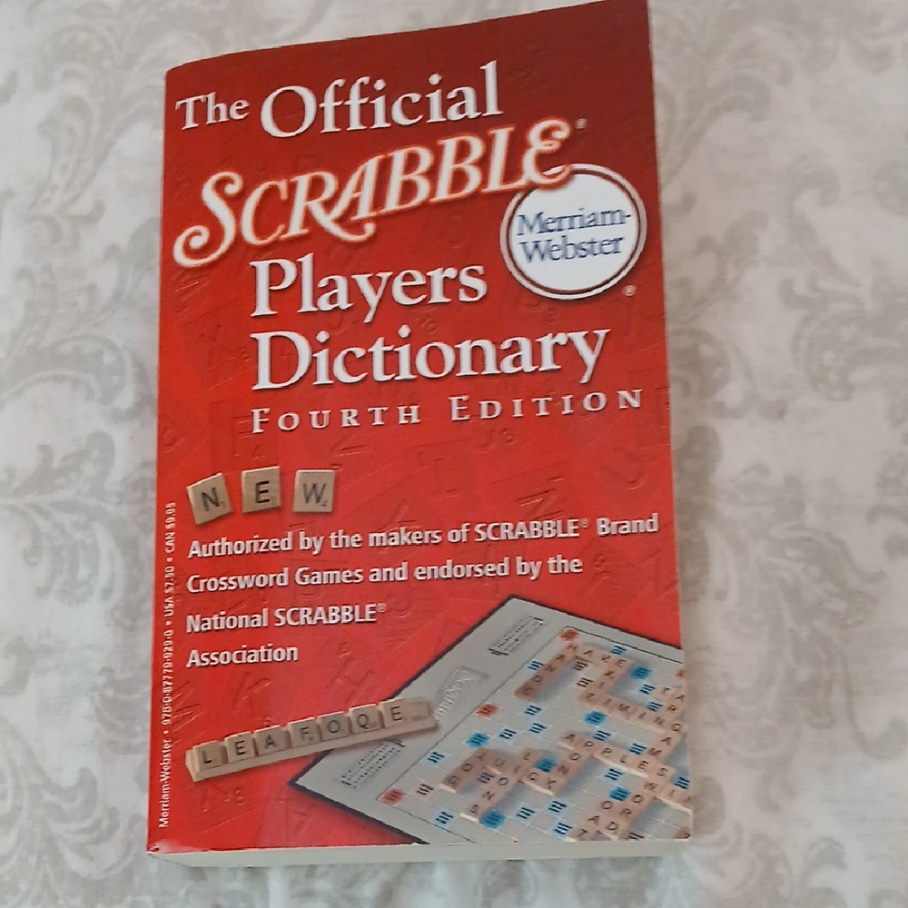 Red Scrabble Players Dictionary